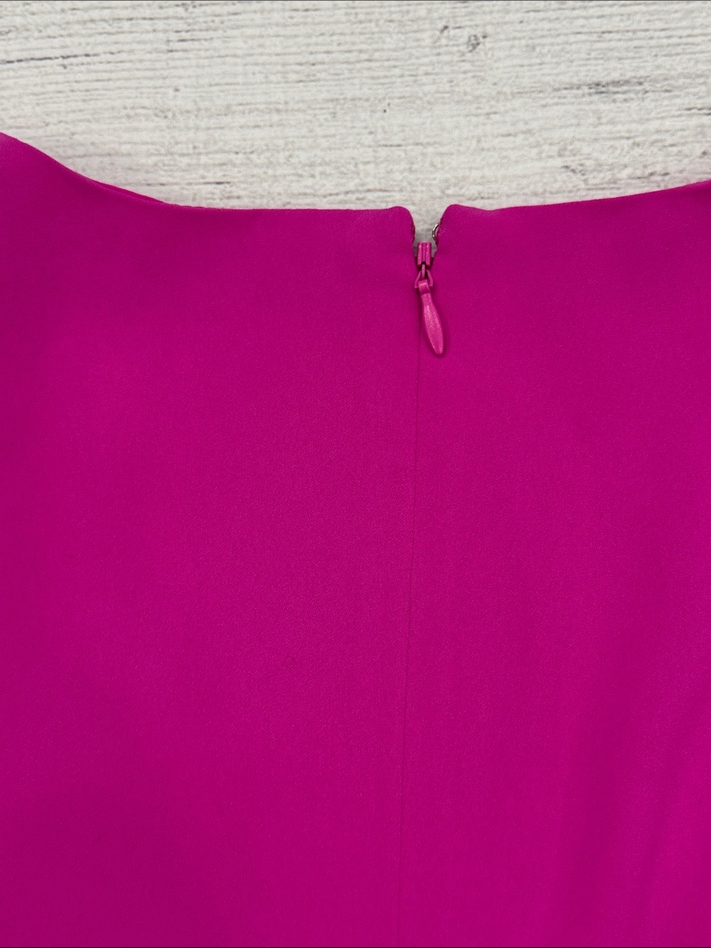 Lauren Ralph Lauren Sleeveless Hot Pink Fit-and-Flare Mini Dress - Picture 3 of 6